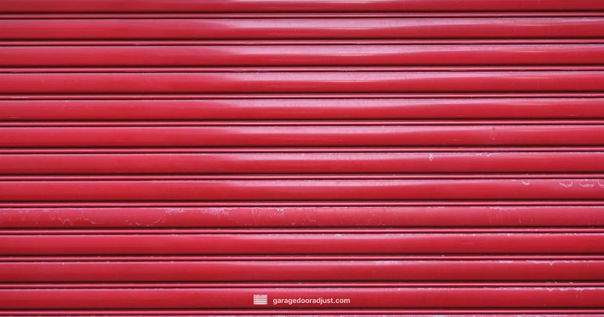 Seal a Garage Door - GarageDoorAdjust