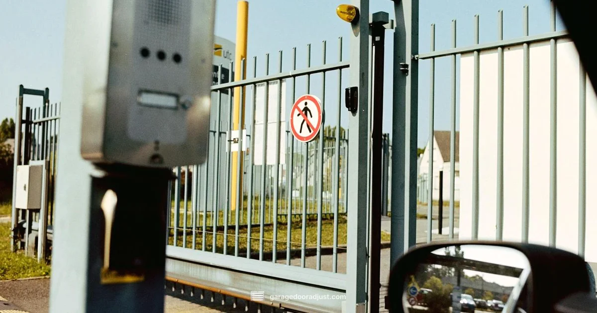 Kid-Safe Gate - GarageDoorAdjust