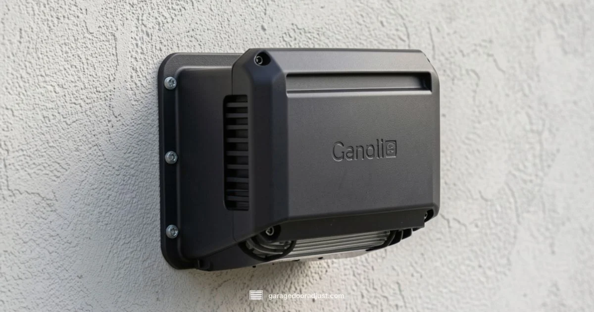 Side Mount Opener - GarageDoorAdjust