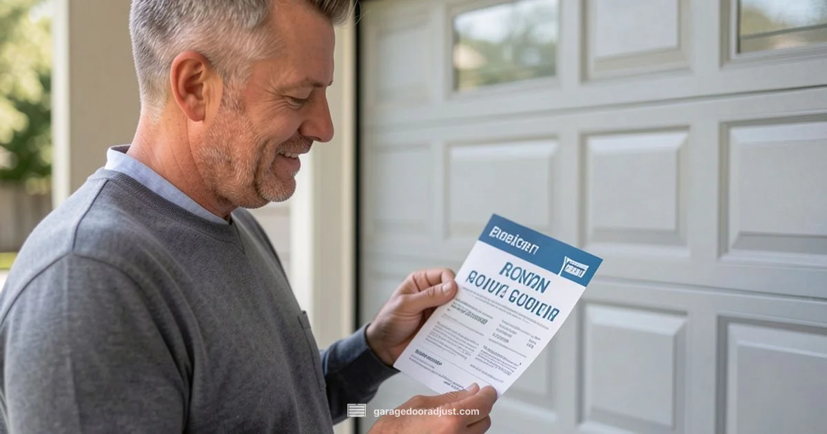 Coupon Savings Guide - GarageDoorAdjust