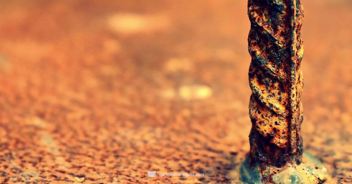 Rust on Garage Doors - GarageDoorAdjust