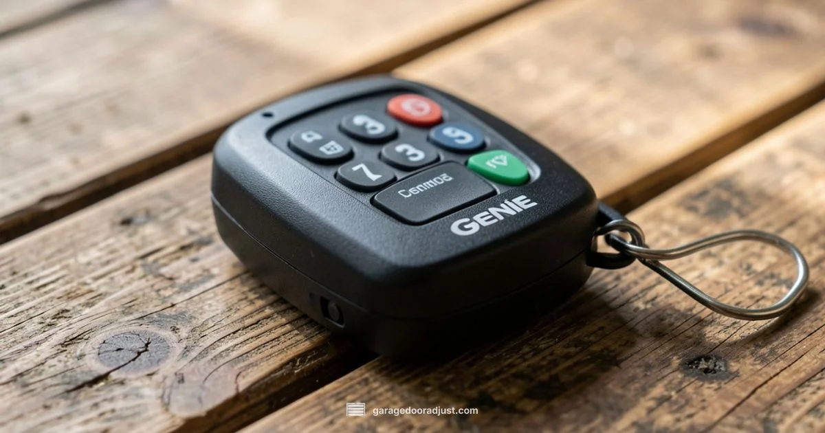 Genie Remote Replacement - GarageDoorAdjust