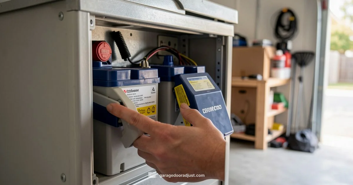 Battery Swap Battery Swap - GarageDoorAdjust