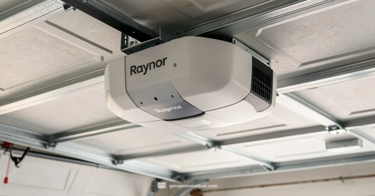 Raynor Opener Setup - GarageDoorAdjust