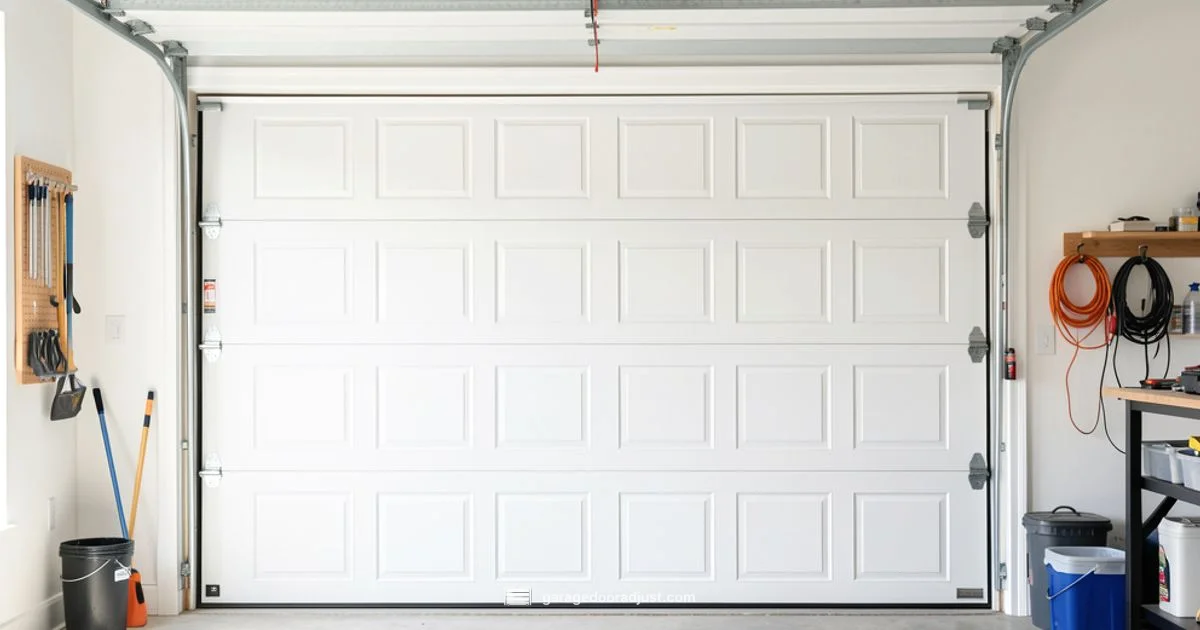 Durable Vinyl Garage Door - GarageDoorAdjust