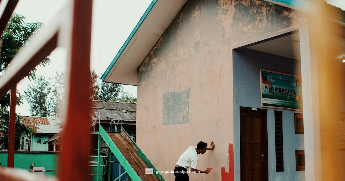DIY Garage Door Paint - GarageDoorAdjust