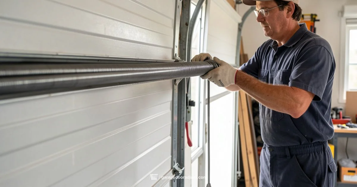 Torsion Spring Install - GarageDoorAdjust