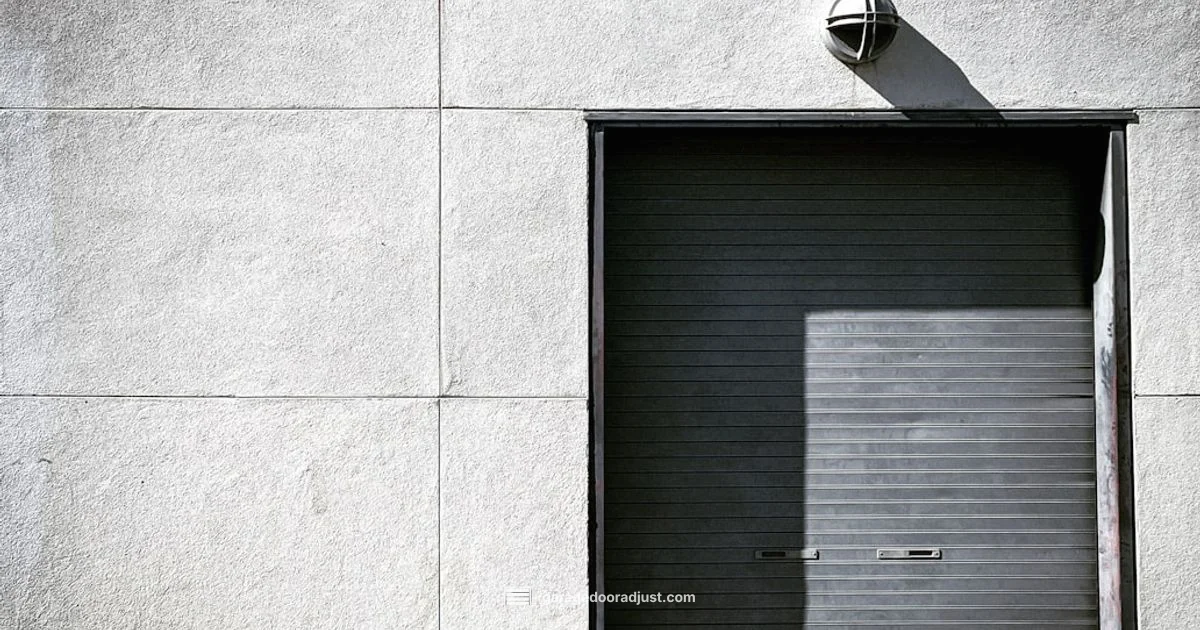 Quiet Garage Door - GarageDoorAdjust