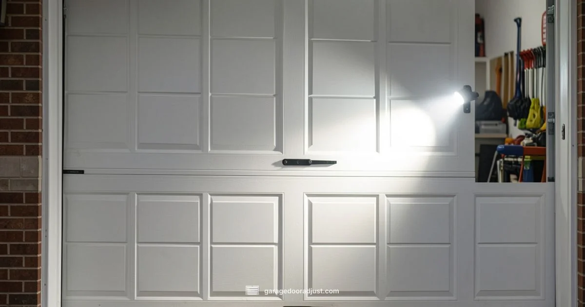 Manual Opening Guide - GarageDoorAdjust