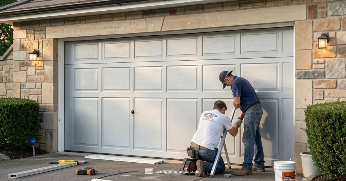 Steel Garage DIY - GarageDoorAdjust