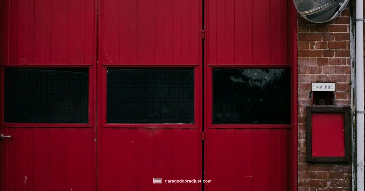 Stuck Garage Door - GarageDoorAdjust