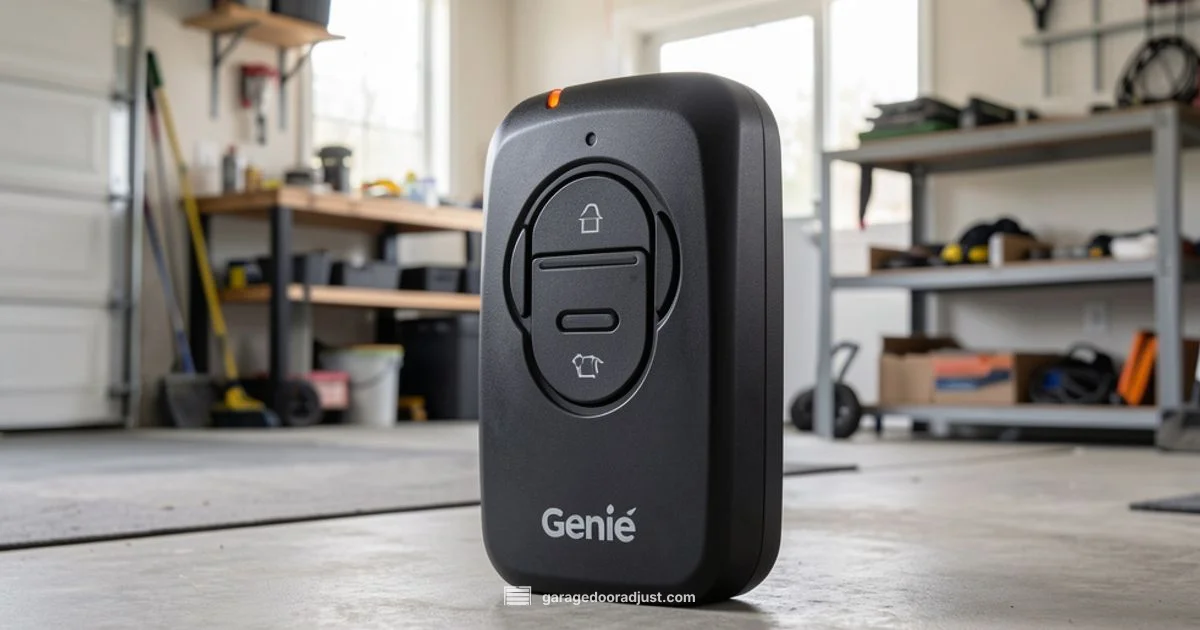 Genie Remote Setup - GarageDoorAdjust