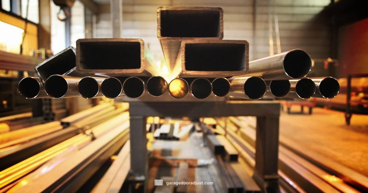 Steel Garage Door Steel Garage Door - GarageDoorAdjust