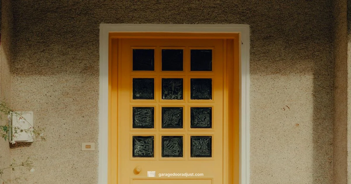 Panel Replacement - GarageDoorAdjust