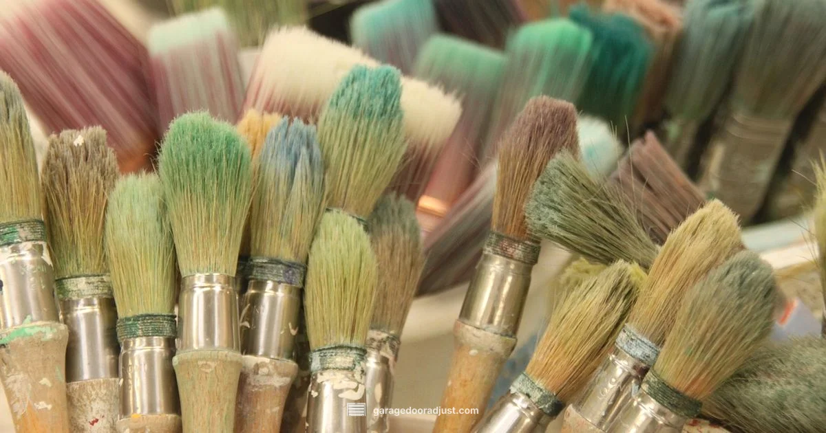 Door Paint Roller Guide - GarageDoorAdjust