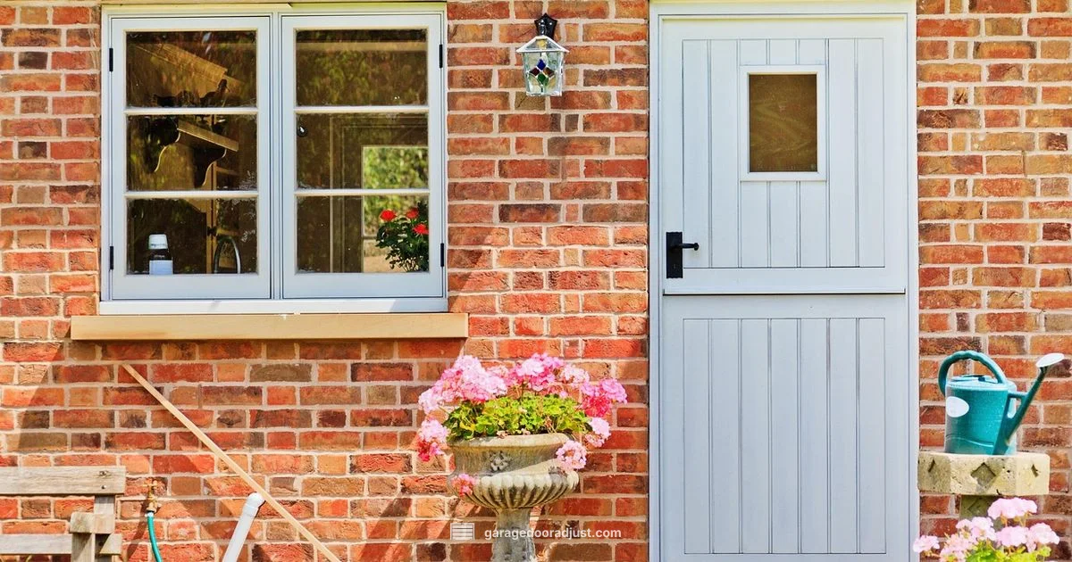 Cape Cod Door Look - GarageDoorAdjust