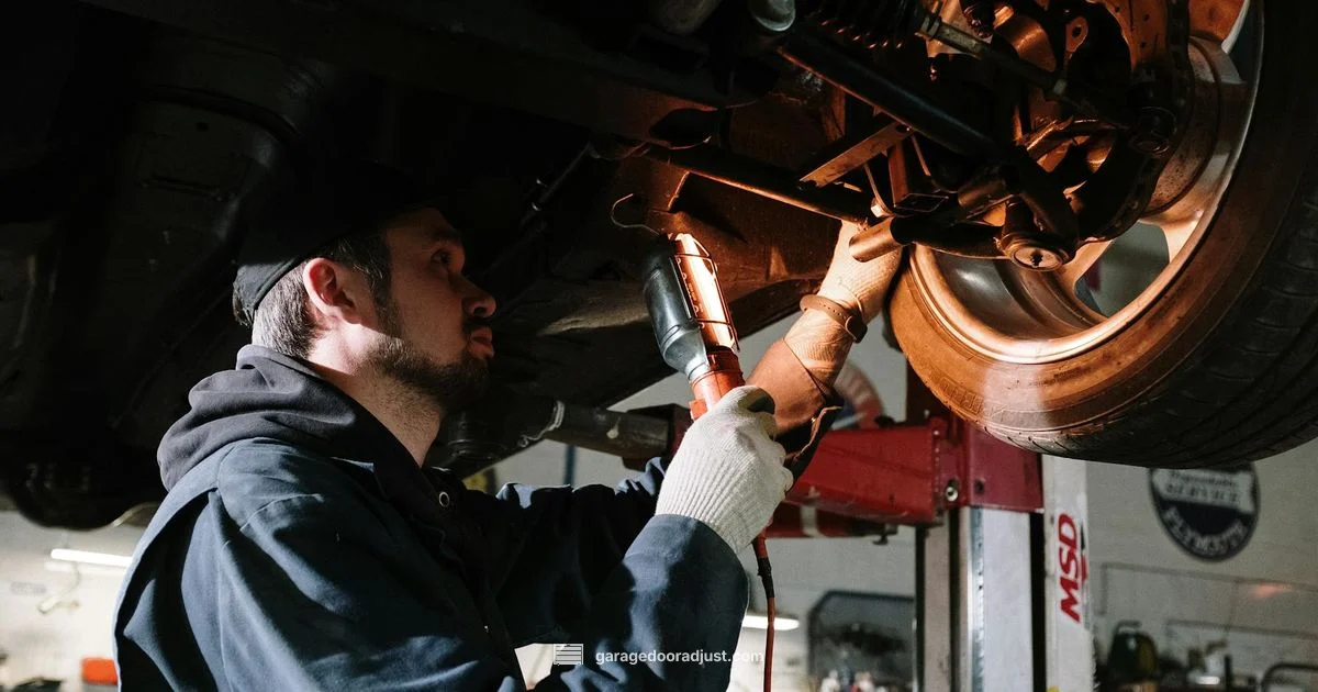Garage Door Spring Lubrication - GarageDoorAdjust