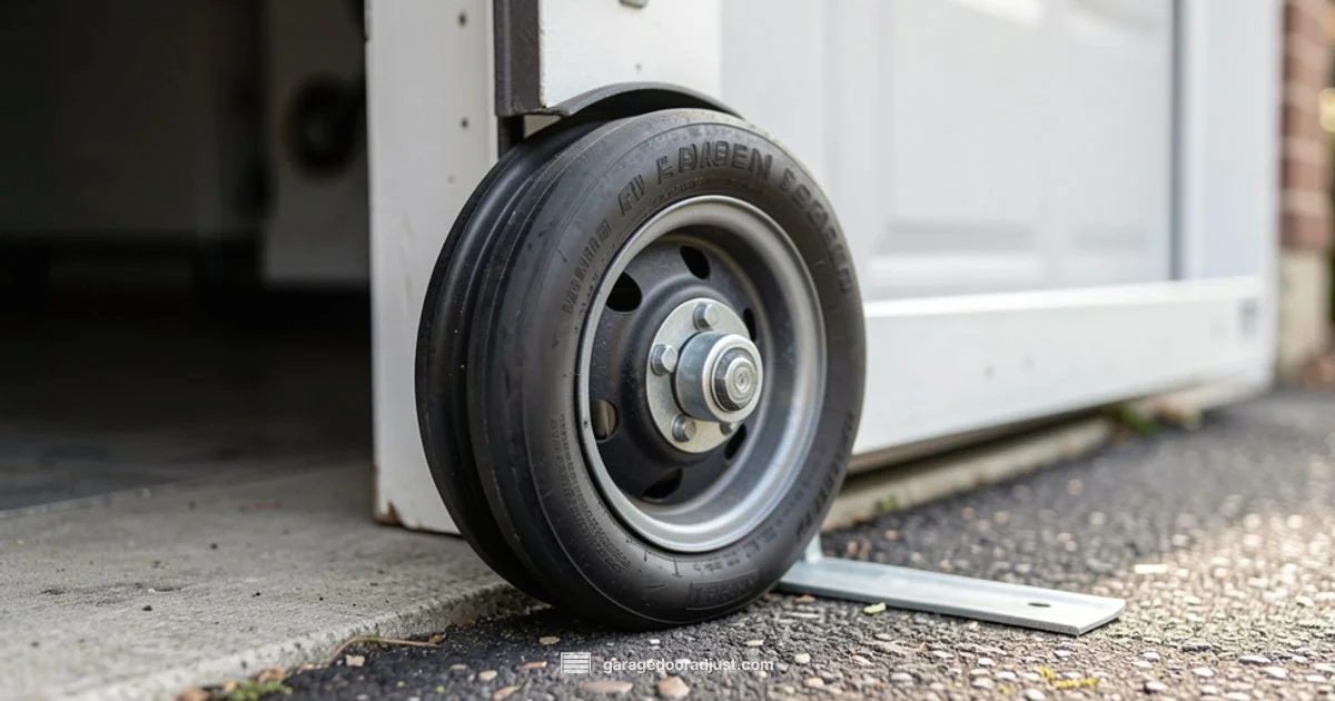 Wheel Off Track Fix - GarageDoorAdjust