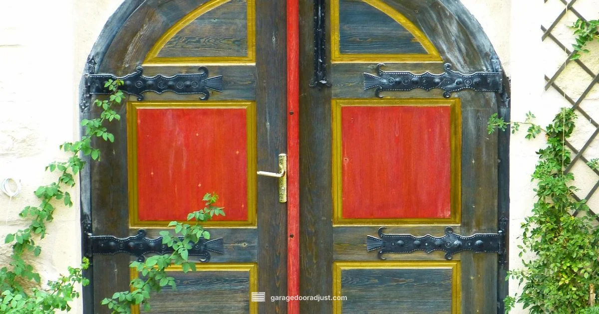 Painted Garage Door Painted Garage Door - GarageDoorAdjust