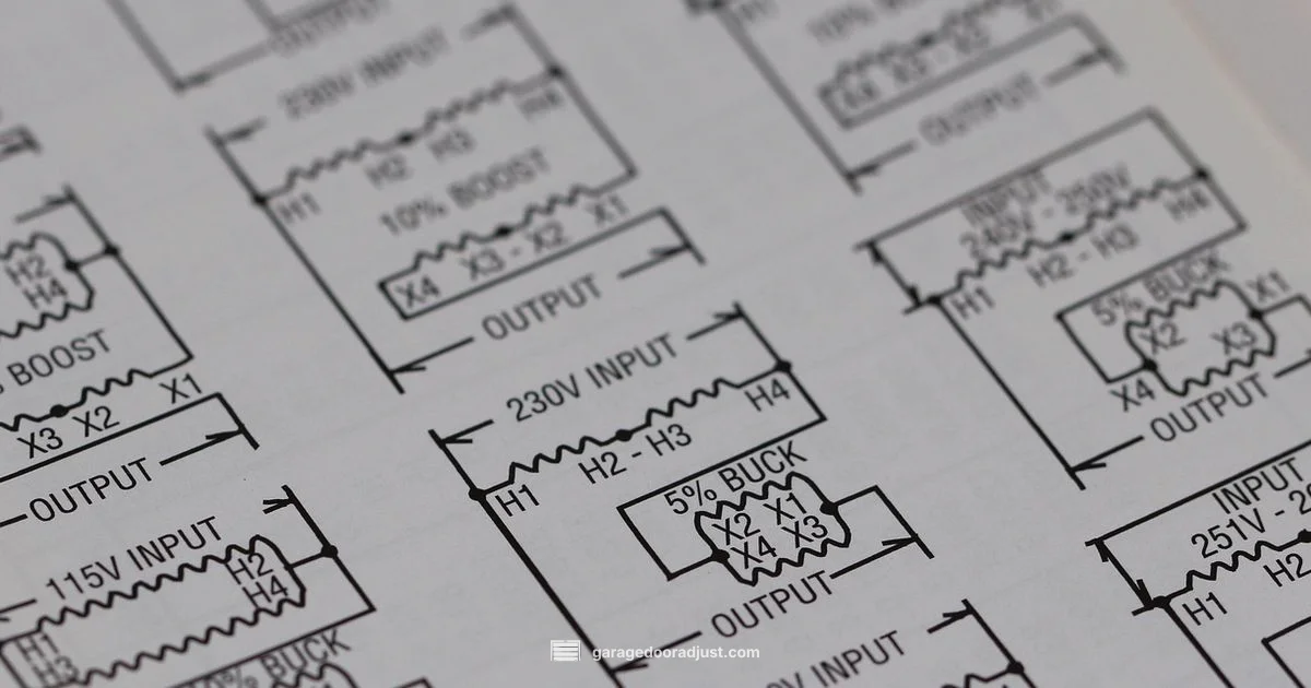 Opener Diagram Essentials - GarageDoorAdjust