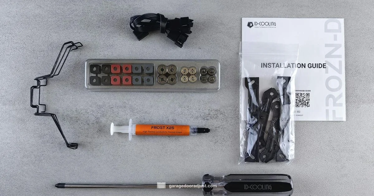 Garage Door Kit Setup - GarageDoorAdjust