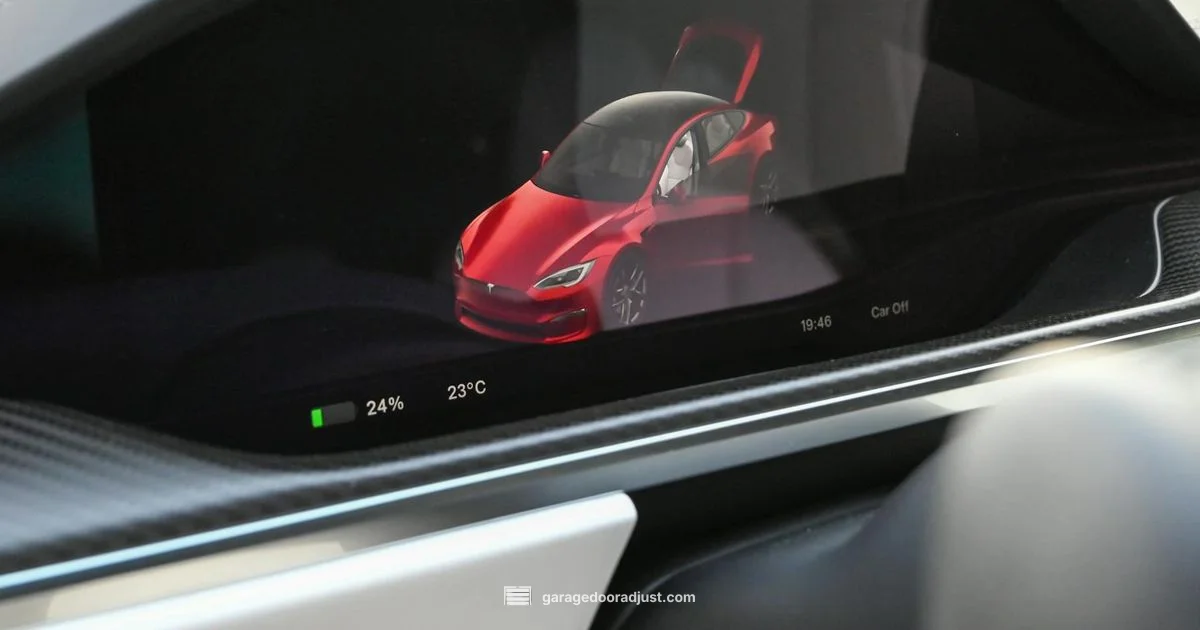 Tesla Garage Access - GarageDoorAdjust