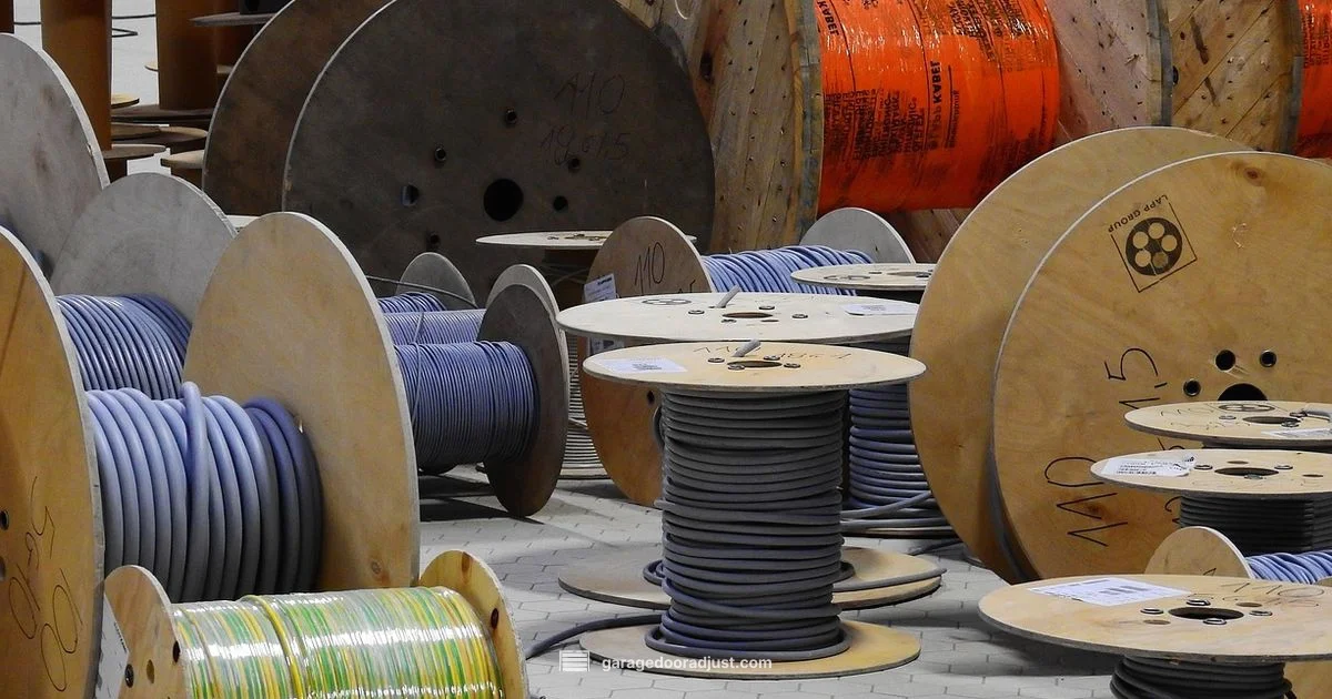 Broken Cable Guide Broken Cable Guide - GarageDoorAdjust