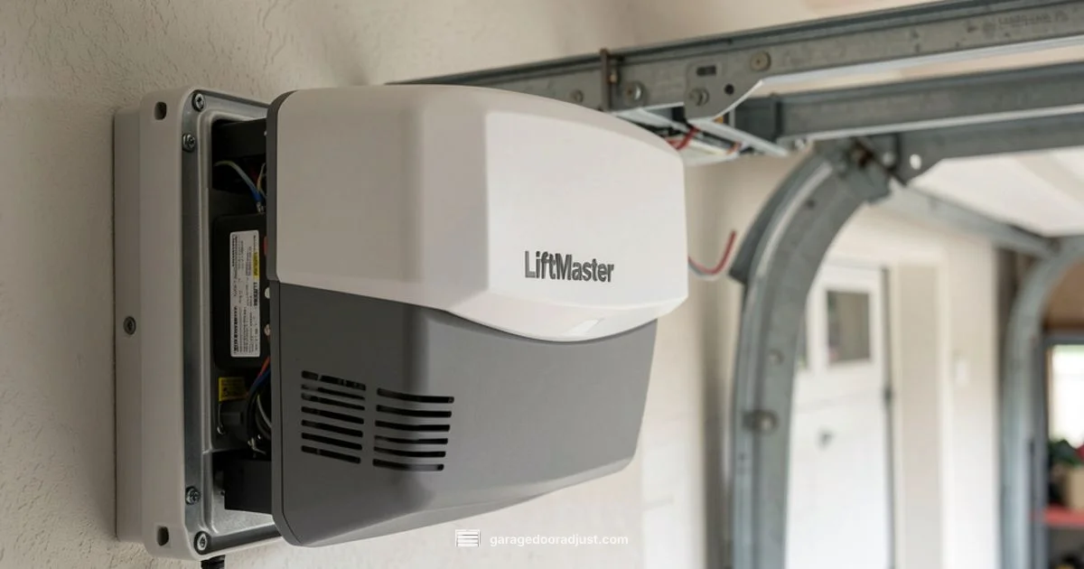 Wall-Mounted LiftMaster Guide Wall-Mounted LiftMaster Guide - GarageDoorAdjust