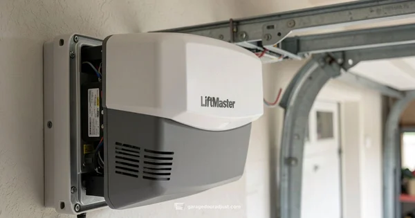 Wall-Mounted LiftMaster Guide - GarageDoorAdjust