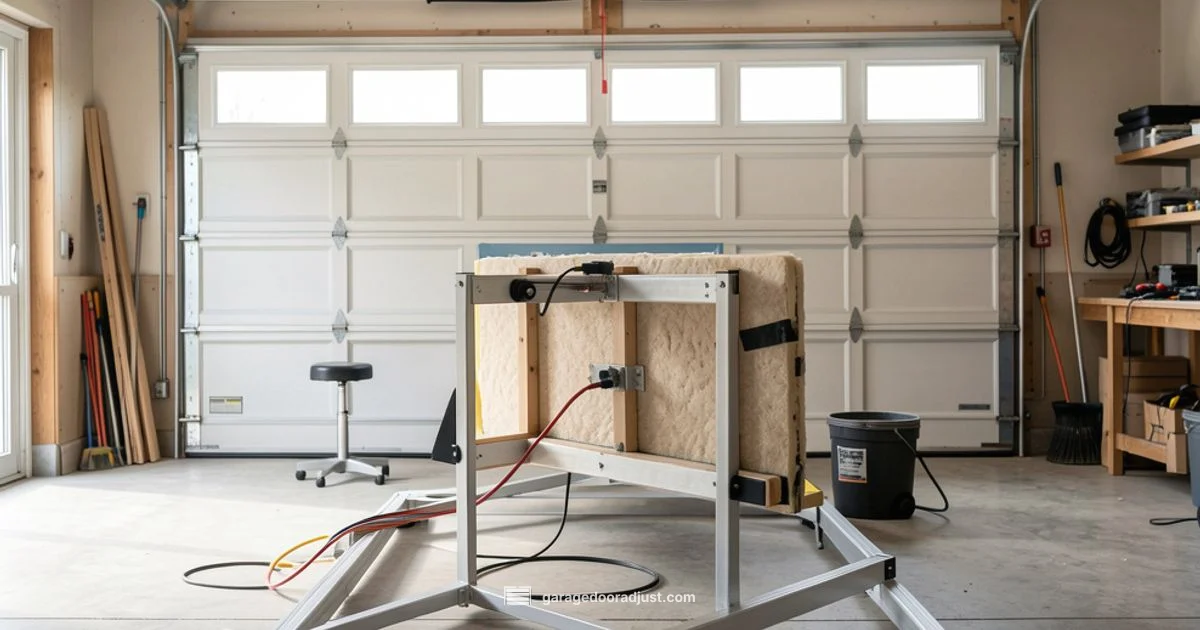 Garage Door Insulation Test - GarageDoorAdjust