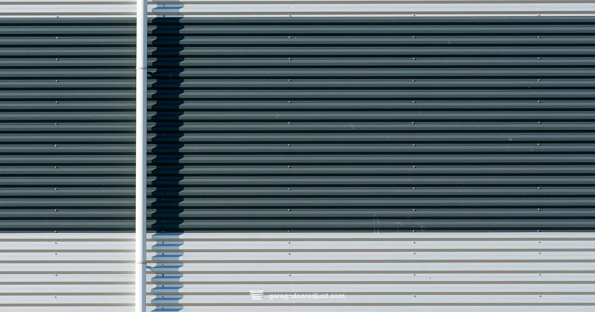 Steel Roll Up Doors Guide - GarageDoorAdjust